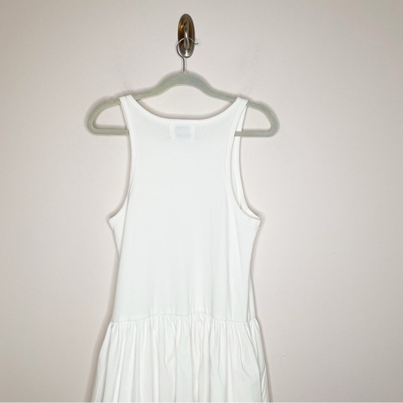 The Frankie Shop Solaqua The Marlo Drop Waist Maxi Dress Ivory - Picture 5 of 9